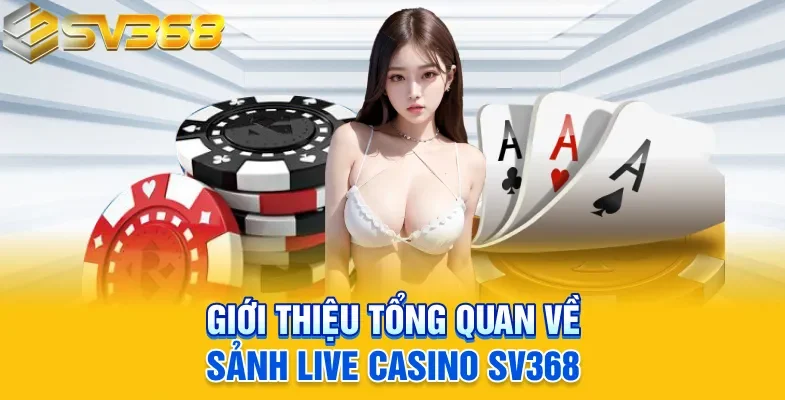 Giới thiệu tổng quan về sảnh live casino SV368